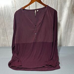 Calvin Klein Jeans Purple Long Sleeve Top